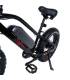 Cuadro de la Bicicleta eléctrica Fat EcoXtrem e-BIke MTB Fat color negro al mejor precio