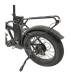 Rueda trasera de la Bici eléctrica Zwheel Rider Rock más económica color negro