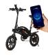 Bicicleta eléctrica EcoXtrem Mini e-BIke 250W color negro con app más barata