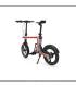 Parte trasera de la Bicicleta eléctrica de paseo Inokim OZO con precio más bajo