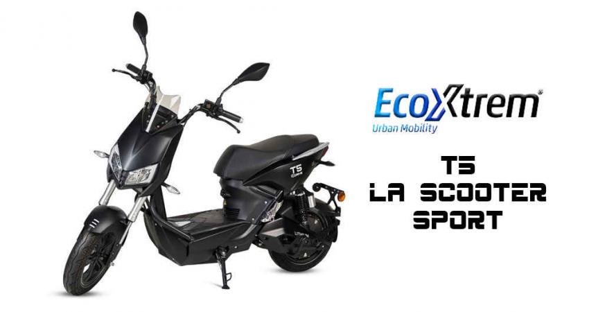 EcoXtrem T5, La Scooter Eléctrica con diseño Sport