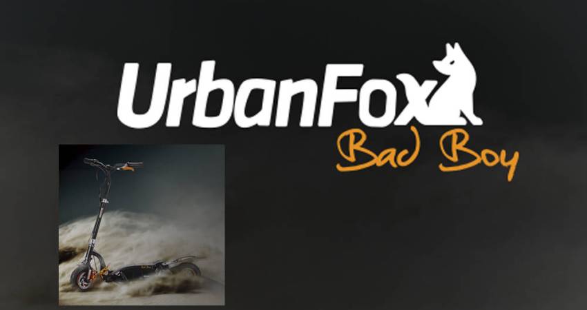 Urban Fox Bad Boy, el patinete eléctrico para los chicos malos