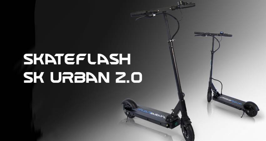 Skate Flash Urban 2.0, el e-scooter con diseño urbano
