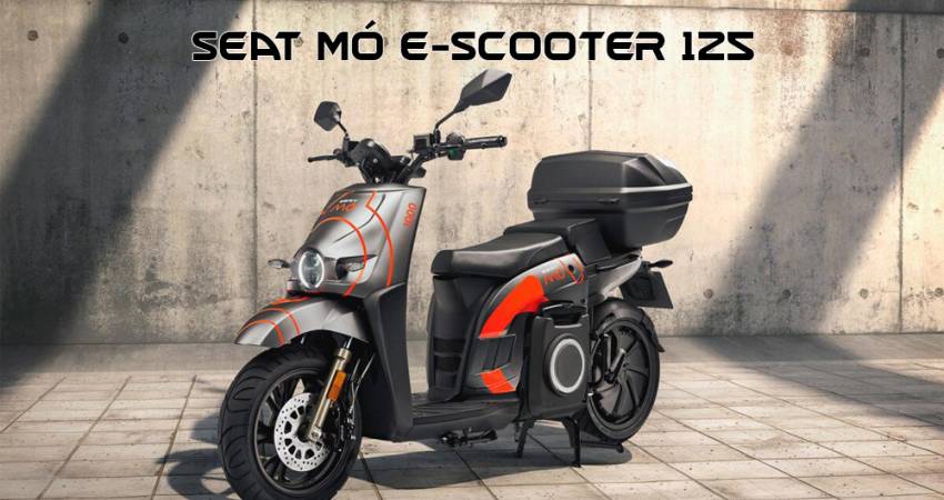  Seat Mó e-Scooter 125, la e-scooter de Seat 